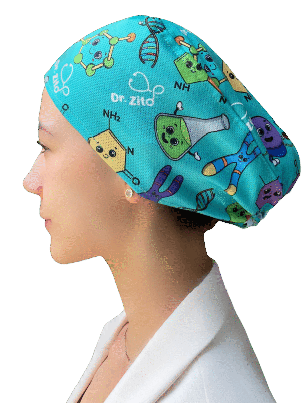 Zito - Gorra médica temática DoctorZito - Cian claro