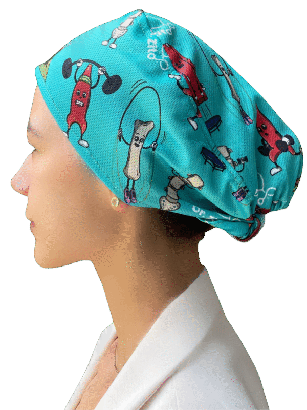 MioZito - Gorro médico temático DoctorZito - Cian claro