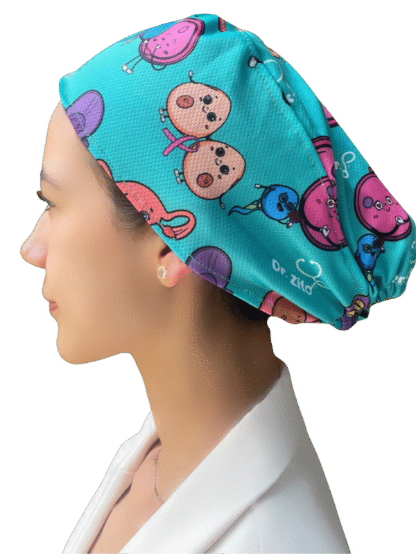 GineZito - Gorro médico DoctorZito - Cian claro